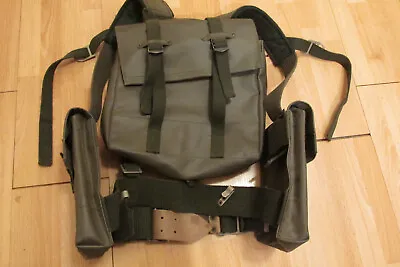 Post War German Field Pack Waterproof And Also Radio Pouch • $60