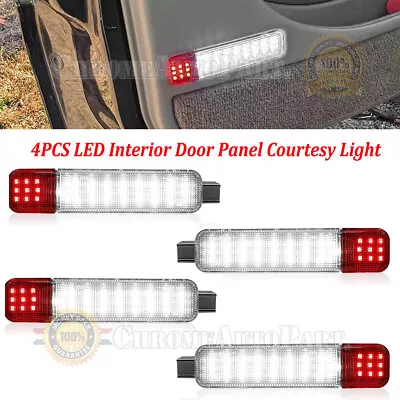 LED Door Courtesy Light 4PCS For 2003-2009 Hummer H2 1999-2006 Cadillac Escalade • $21.90