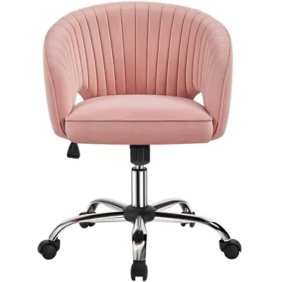 Home Office Desk Chair Swivel Task Chair Accent Armchair With Adjustable Height • £73.99