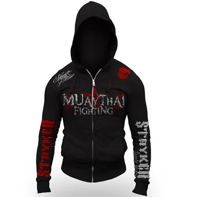 Muay Thai Fighting Tigers Brand New Zip Up Hoodie Jumper Sweatshirt UFC MMA NHB • $34.95