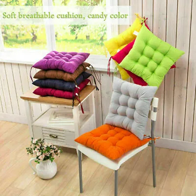 $4.94 • Buy 40*40*7 CM Square Thick Chair Seat Pad Cushions Dining Bedroom Garden Kitchen 