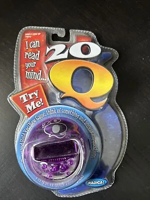 20 Questions Electronic Game 20Q Purple New Boxed Gift Mind Reader • £22.99