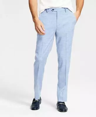 Alfani Men's Slim-Fit Stretch Suit Pants Blue 32 X 30 • $13.55