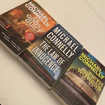 Lot Of 3 Paperback Books By Michael Connelly • $21.50