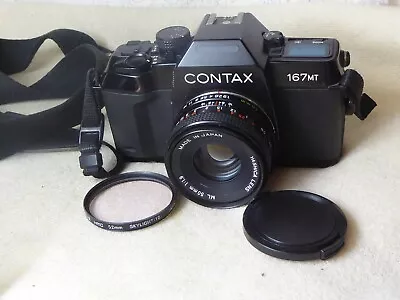 Contax 167 Mt With 50mm F1. 9 Yashica Ml In Near Mint Condition Fully Tested 96 • £199.99