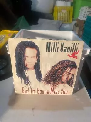 7  45 Rpm Ps Milli Vanilli Girl I'm Gonna Miss You / All Or Nithing Arista As1-9 • $3