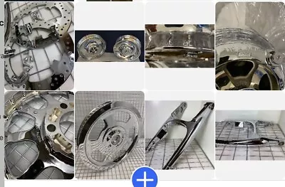 $2699 • Buy Harley Chrome Wheels VROD VRSCA Rims Pulley SWINGARM Rotors 2002 -06 (exchange)