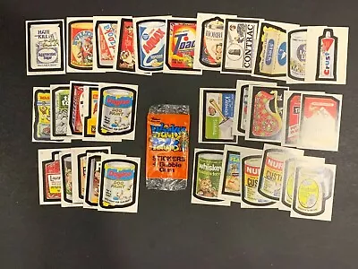 1982 Topps Wacky Packages Complete Irish Sticker Set Wrapper & Variants 33/33 NM • $329.99