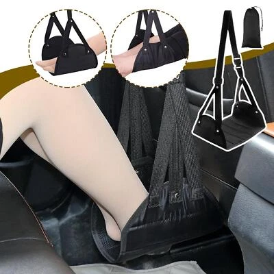 $13.74 • Buy Adjustable Foot Rest Portable Travel Footrest Hammock Flight Carry Leg Pad' N8J9