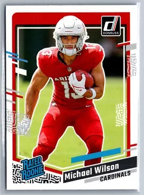 Michael Wilson 2023 Donruss Rated Rookie Arizona Cardinals #303 • $0.99