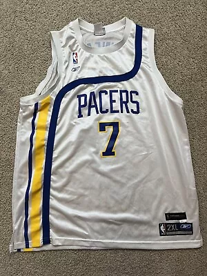 Vintage Reebok Hardwood Classics Indiana Pacers O’Neal White Jersey XXL • $24.99