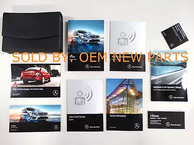 2016 Mercedes Benz S550 S550E Hybrid S600 Class Owners Manual Set OEM New • $74.99