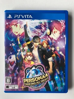 Persona 4 Dancing All Night PS Vita PSV Japanese Ver Tested • $51.71