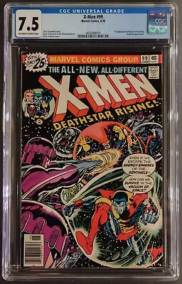 X-men #99 Cgc 7.5 - Marvel Comics June 1976 - 1st Black Tom Cassidy + Sentinels • $124.99