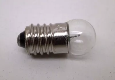 (10-Pack) MB-38G5 Miniature Lamp Light Bulb 3.8V 0.5A E10 Screw G3.5 Globe • $12.99