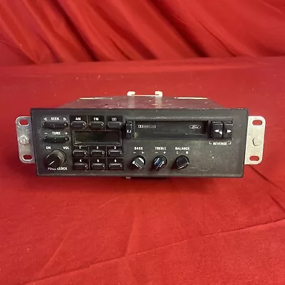 1989-93 Ford F150 F250 Bronco Mustang OEM AM FM Cassette Player (E7TF-18K843-AB) • $119.99