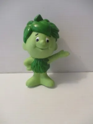 Vintage 1996 Green Giant Sprout Vinyl Advertising Icon 6 1/2  Rubber Figure • $15