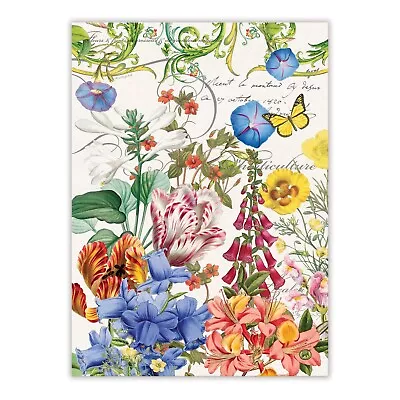 Michel Design Works Cotton Kitchen Tea Towel Summer Days Floral - NEW • $12.99