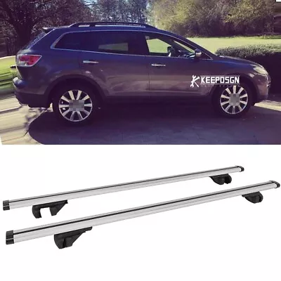 53'' Top Roof Cross Bar Roof Rack Luggage Carrier Aluminum For Mazda CX-9 CX-7 • $139.59