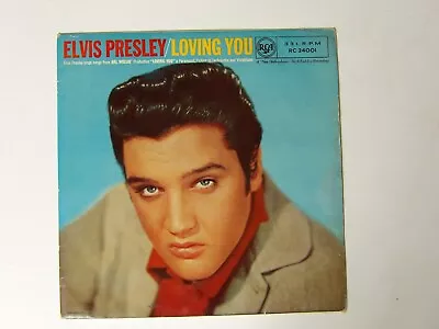 Elvis Presley:  Loving You UK 1958  Mono 10  LP • $25.25
