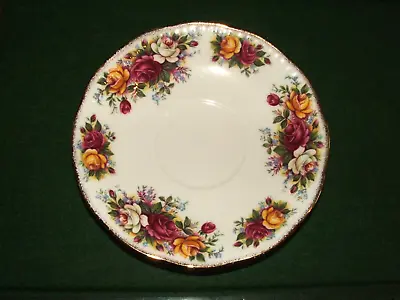 Queen's Fine Bone China Rosina China Saucer With Roses • £2