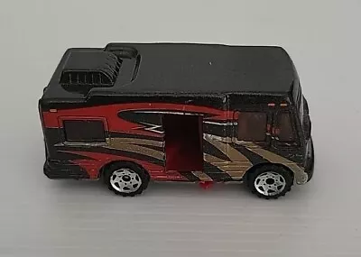 Matchbox Truck Camper 1998 Black Red Gold • $12