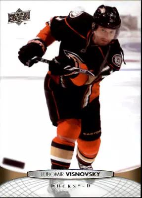 2011-12 Upper Deck Anaheim Ducks Hockey Card #195 Lubomir Visnovsky • $1.69
