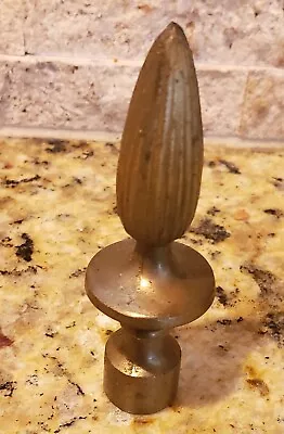 1920's ART DECO LAMP FINIAL  Brass! 3.25  Height. • $24.99