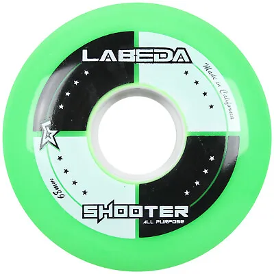 Labeda Shooter Inline Roller Hockey Wheels GREEN 68mm Indoor Outdoor (Single Whe • $5.99