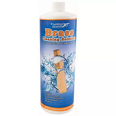 Frankford Arsenal Ultrasonic Brass Cleaning Solution 32 Ounce Bottle 878787 • $32.99