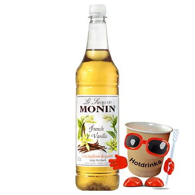 £11.75 • Buy Monin Coffee & Cocktail Syrups, 1 Ltr/Litre PET Plastic Bottles, 20+ Flavours