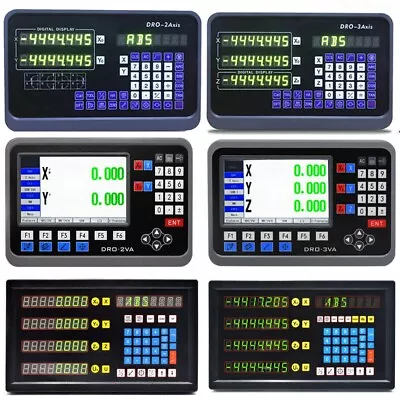 Customized Linear Scale+ 2/3/4/5 Axis DRO Digital Readout LCD Kit For Mill Lathe • $438.90