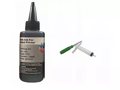 4oz Premium Black Refill Ink Kit For Epson 79 78 98 Stylus 1400 1410 • $6.97