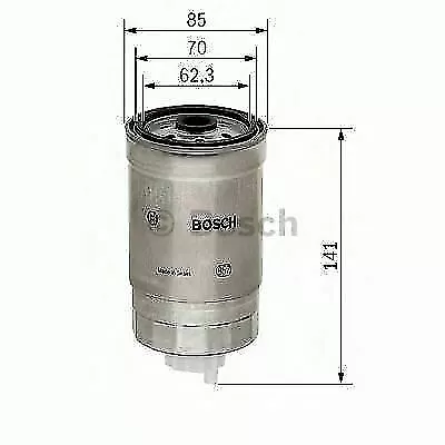 BOSCH FUEL FILTER  For SAAB 9-3 1.9 TiD TTid Upto 08/2009 SAAB 12762671 • $44.20