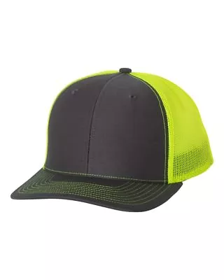 Richardson 112 Trucker Hat Snapback 2-Tone Hat Meshback Hat Trucker Cap - OSFM • $10.99