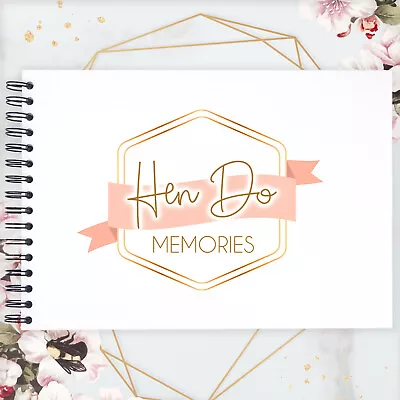 Hen Do MEMORIES A3/A4/A5Scrapbook Photo Album Memory Keepsake Guest Book • £7.99