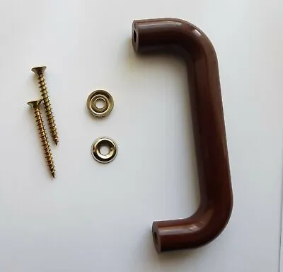D Shaped Draw Or Cupboard Handle With Screws And Washers 96mm Hole To Hole • £1