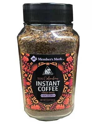 Members Mark Instant Coffee 100% ColombiAn 12 Oz • $17.80