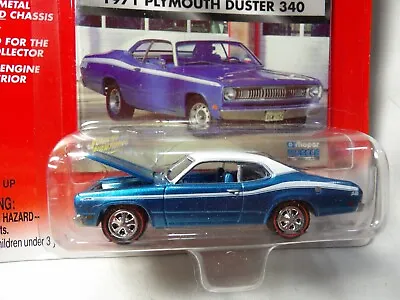 1971 Plymouth Duster 340   2001 Johnny Lightning Mopar Muscle   1:64 Die-cast • $14.99