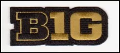 Purdue  Big Ten Patch Black Jersey Ncaa College Football  Basketball  • $11.99