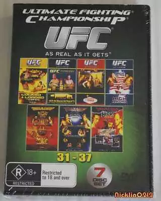 UFC MMA Ultimate Fighting Championships 31-37 Sport 7 DiscDVD New Sealed BOX SET • $24.99