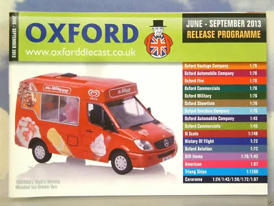 £1.75 • Buy Oxford Diecast Release Programme 48 Page Pocket Catalogues Various Issues Mint! 