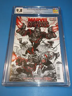 Marvel Zombies Black White And Red #2 1:10 Smith Variant CGC 9.8 NM/M Gem Wow • $61.59