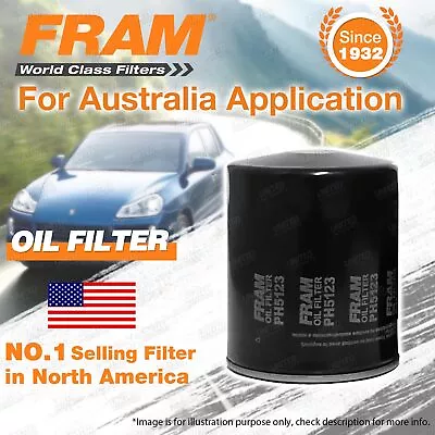 Fram Oil Filter For Mazda B2500 BRAVO UFY0W 4cyl 2.5 Turbo Diesel WL Ref Z334 • $33.26