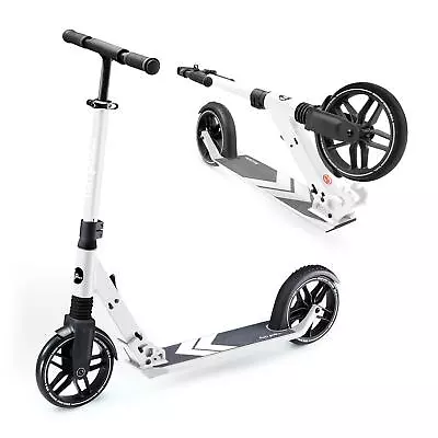 Scooter Kids 2 Wheels Ages 10+ Kids Push Scooter Folding Adjustable ABEC 9 White • £136.99