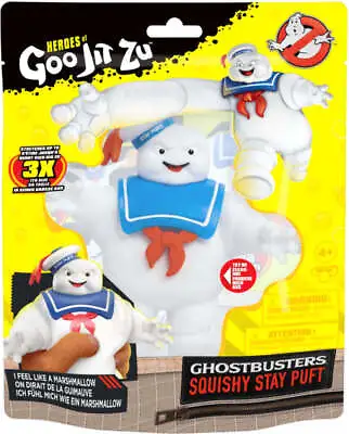 Heroes Of Goo Jit Zu - Ghostbusters Hero Pack Super Squishy Stay Puft From Ta... • $28