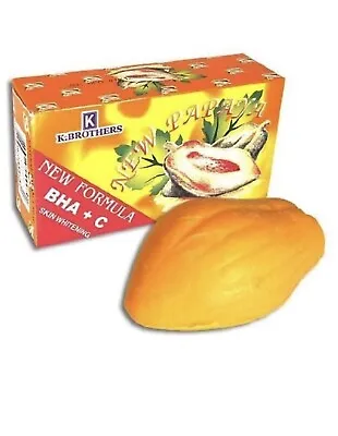 K. Brothers Papaya BHA+C New Formula Skin Lightening Soap 135g (Pack Of 6) • $22.99