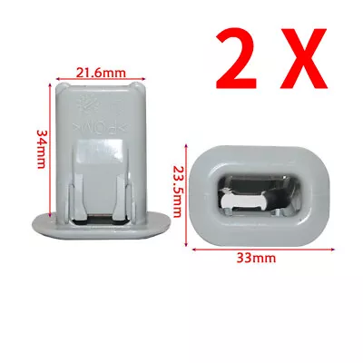 2 Car Rear Seat Cushion Pad Mounting Fixed Clips For Mercedes-Benz • $5.01