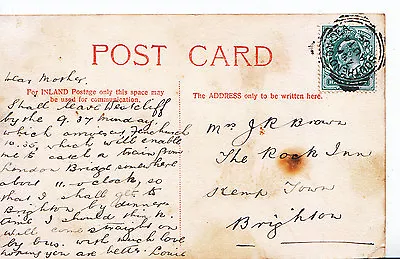 Genealogy Postcard - Family History - Brown - Kemp Town - Brighton 7636   • £4.99