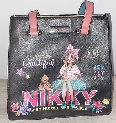 Nikky By Nicole Lee Multicolor Hey Beautiful Handbag Purse • $24.98